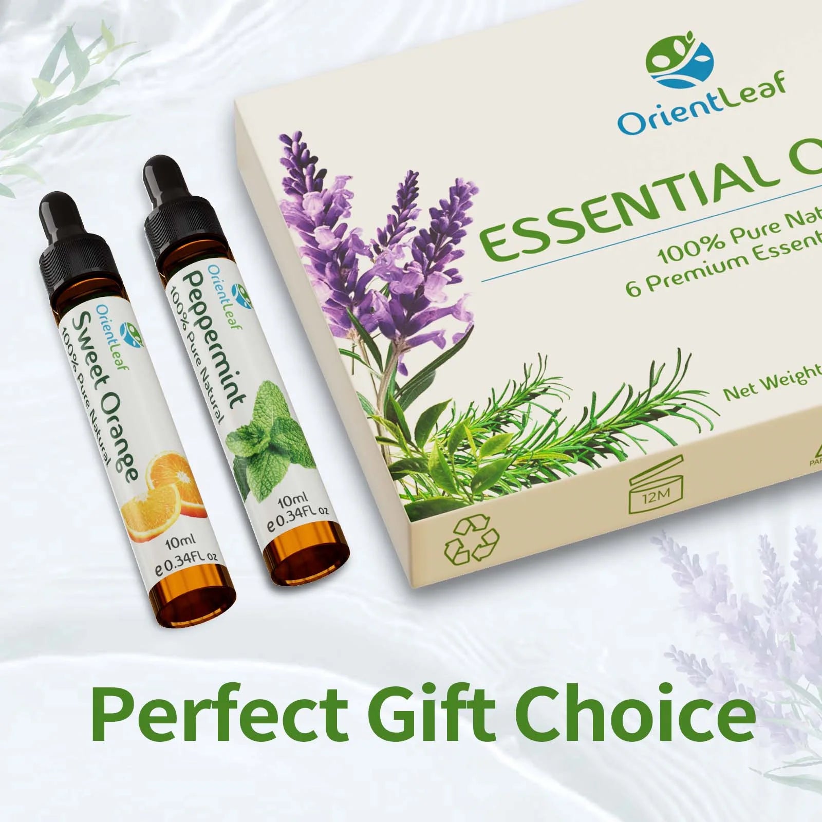 Essential Oil Set, 100% Pure Natural Aromatherapy Essential Oils Set for Diffusers, Massage, Aromatherapy, Skin & Hair Care, Mother'S Day Gifts for Women