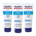 Aquaphor Baby Diaper Rash Cream 3 in 1 Zinc Oxide Formula 3.5 Ounce Pack of 3