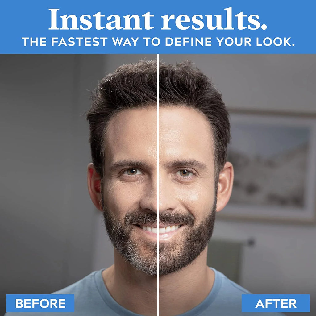 1-Day Beard & Brow Color, Temporary Dye for Beard and Eyebrows, up to 30 Applications, Black
