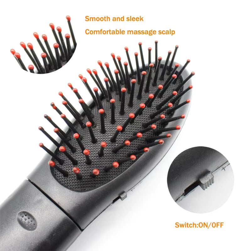 Electric Comb Vibrating Hair Brush Comb Massager Massage Hair Scalp Head Blood Circulation Comb Brush Cellulite Massager