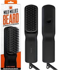 Wild Willie'S Beard Straightener, 2-In-1 Beard Ionic Styling Brush