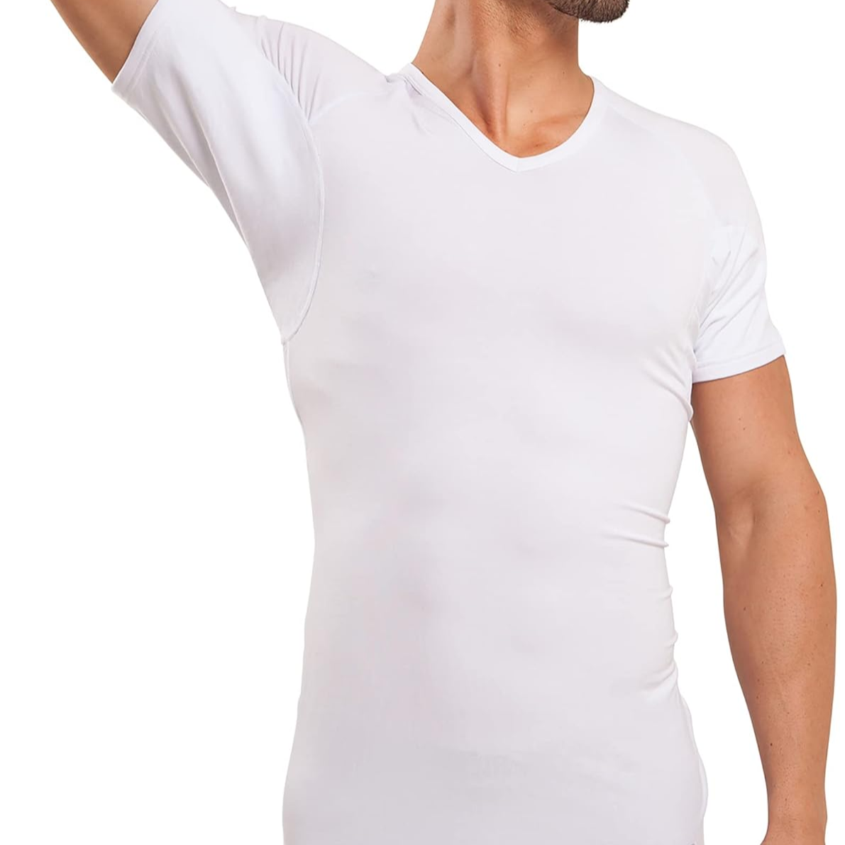 Sweat Defense Undershirt | V Neck| Underarm Sweat Proof Lenzing Modal