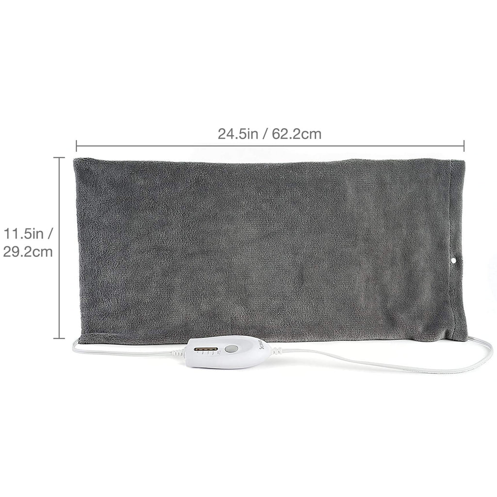 Dry and Moist Heat Electric Heating Pad, FSA and HSA Eligible, Muscle Aches, and Sore Joints with 9Ft Cord, FSA HSA Eligible, Large
