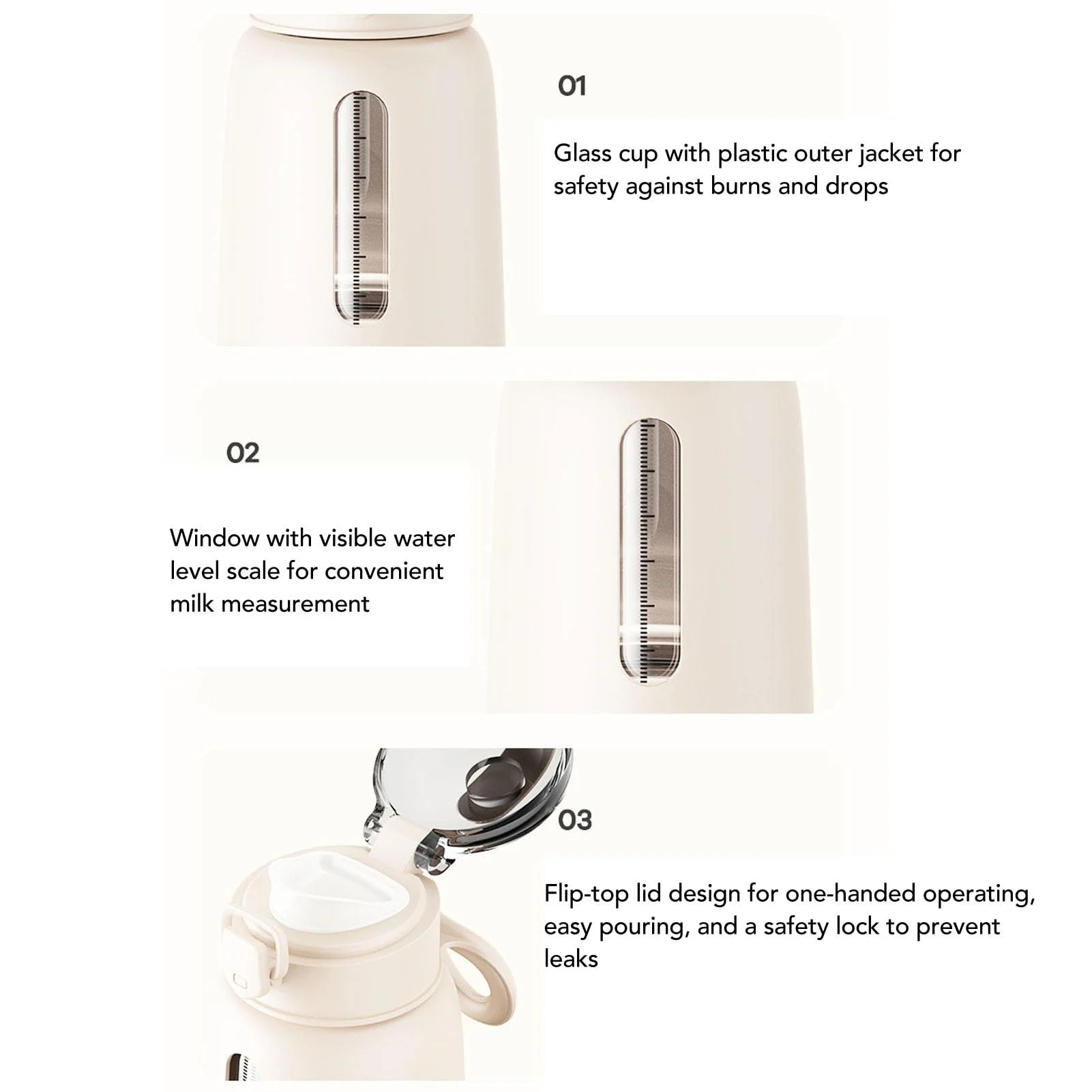 Portable Water Warmer, 350Ml Big Capacity Travel Warmer for Baby,Fast Heating Milk Warmer,Usb Rechargeable, Portable Bottle Warmer for Vehicle, Car