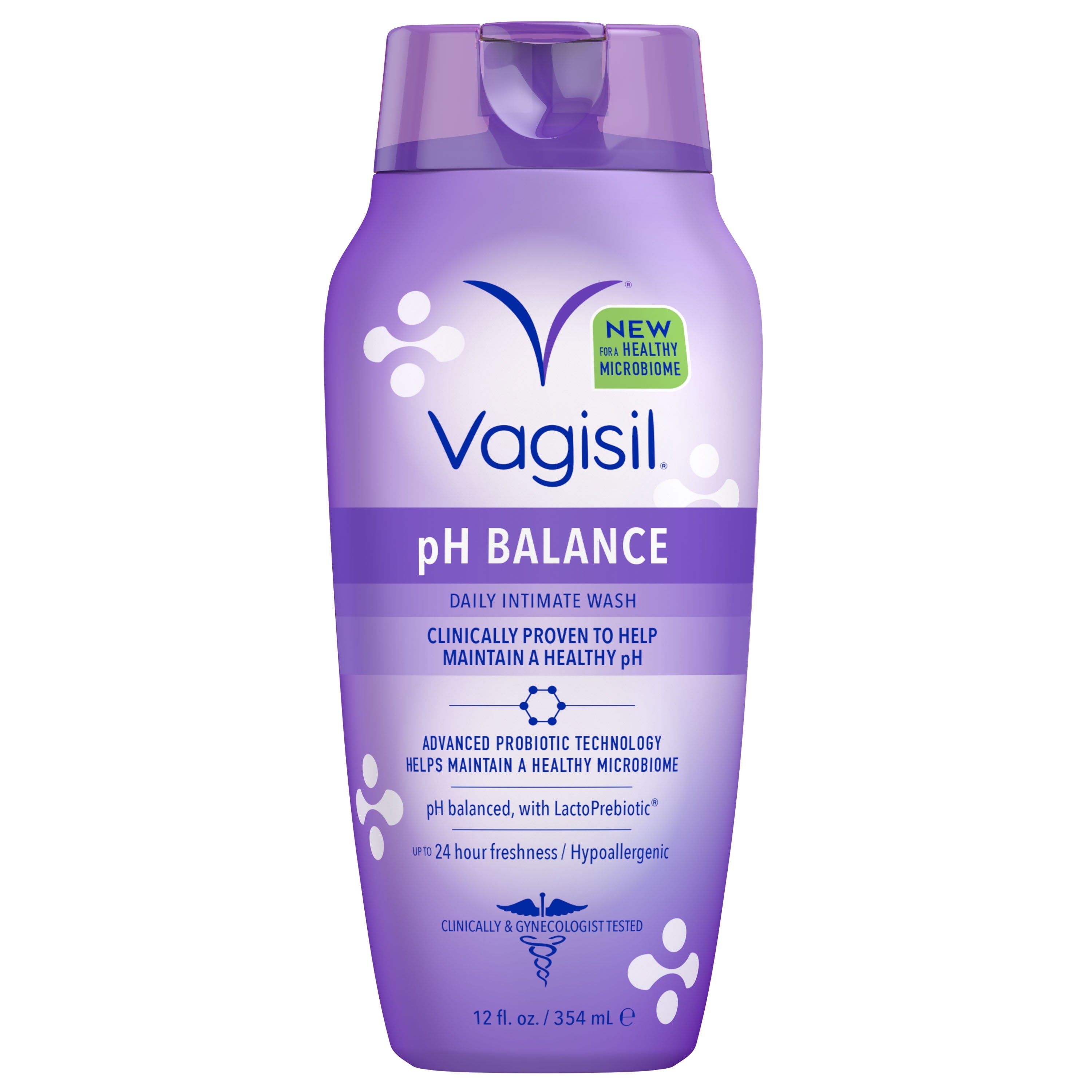 Feminine Wash for Intimate Area Hygiene, Ph Balance, Gynecologist Tested, Hypoallergenic, 12 Oz,
