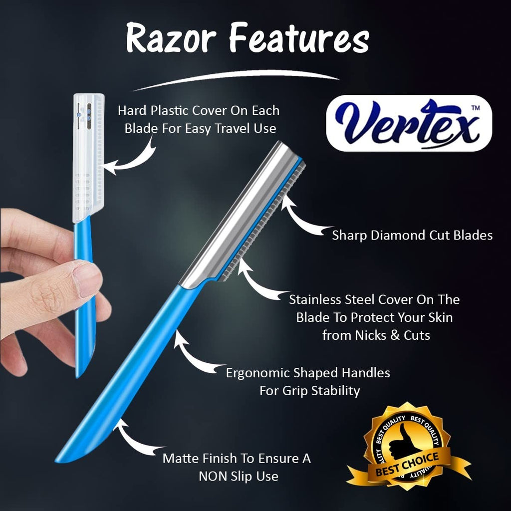 Beard Mustache Straight Edge Razor – Mens Beards Edgers Shaping Tool Home Men