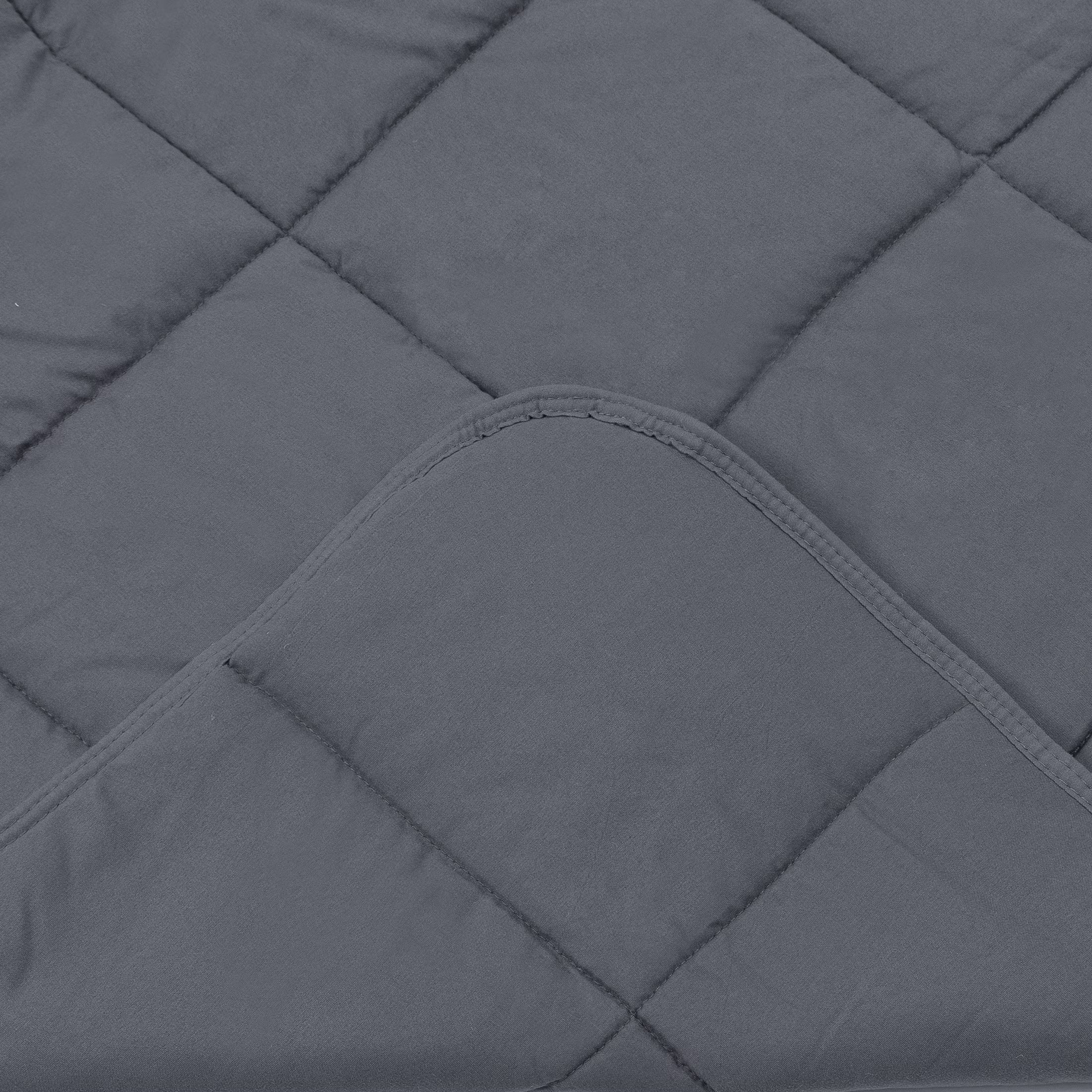 Kids Weighted Blanket 5Lbs, 36.2"X48.2" Toddler Weighted Blanket for Sleep & Calming, Breathable Heavy Blanket for Children, Gray