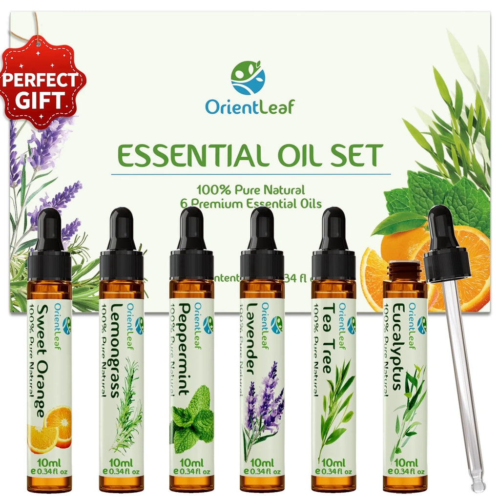 Essential Oil Set, 100% Pure Natural Aromatherapy Essential Oils Set for Diffusers, Massage, Aromatherapy, Skin & Hair Care, Mother'S Day Gifts for Women