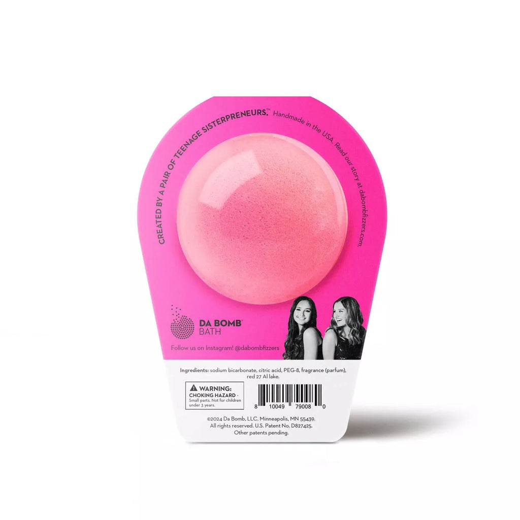 Da Bomb Bath Fizzers Neon Pink Grapefruit Bath Bomb - 3.5Oz
