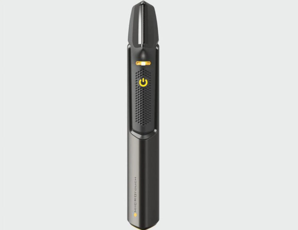 Titanium Trim Cordless Electric Trimmer, at Home Haircut and Body Groomer, Black