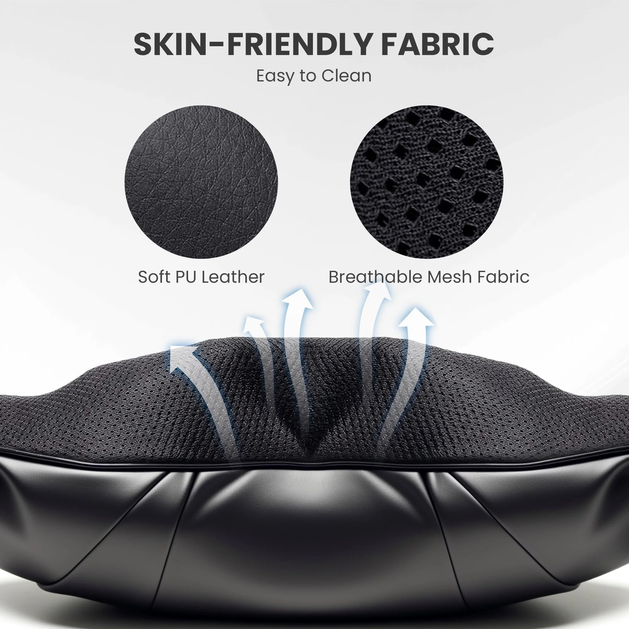 Cordless Neck Back Massager with Heat, 4D Shiatsu Shoulder Massager for Pain Relief, Gifts for Mom Dad