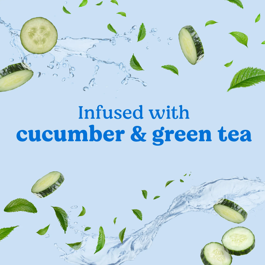 Scented Wipes with Cucumber & Green Tea, 1 Flip-Top Packs (56 Total Wipes)