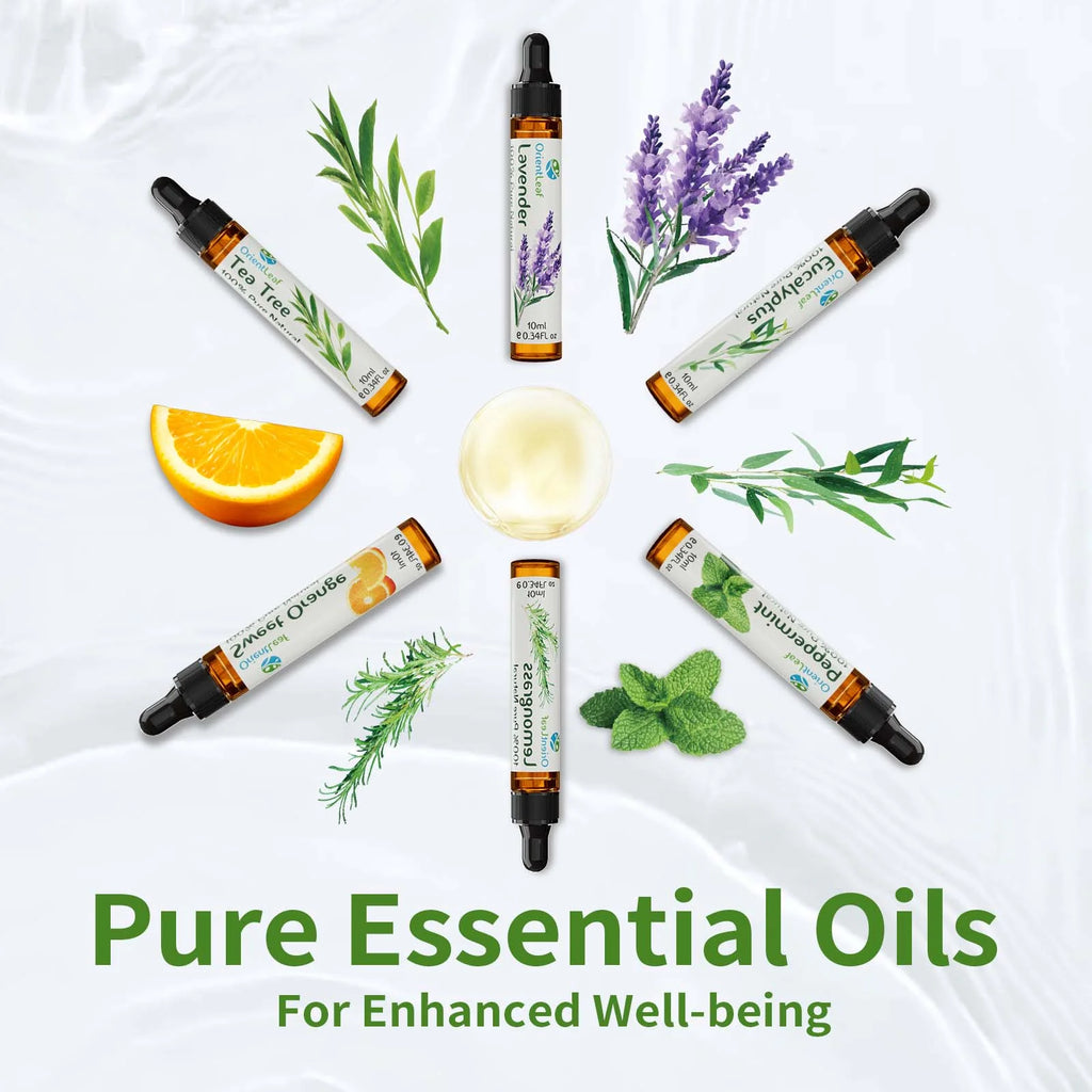 Essential Oil Set, 100% Pure Natural Aromatherapy Essential Oils Set for Diffusers, Massage, Aromatherapy, Skin & Hair Care, Mother'S Day Gifts for Women