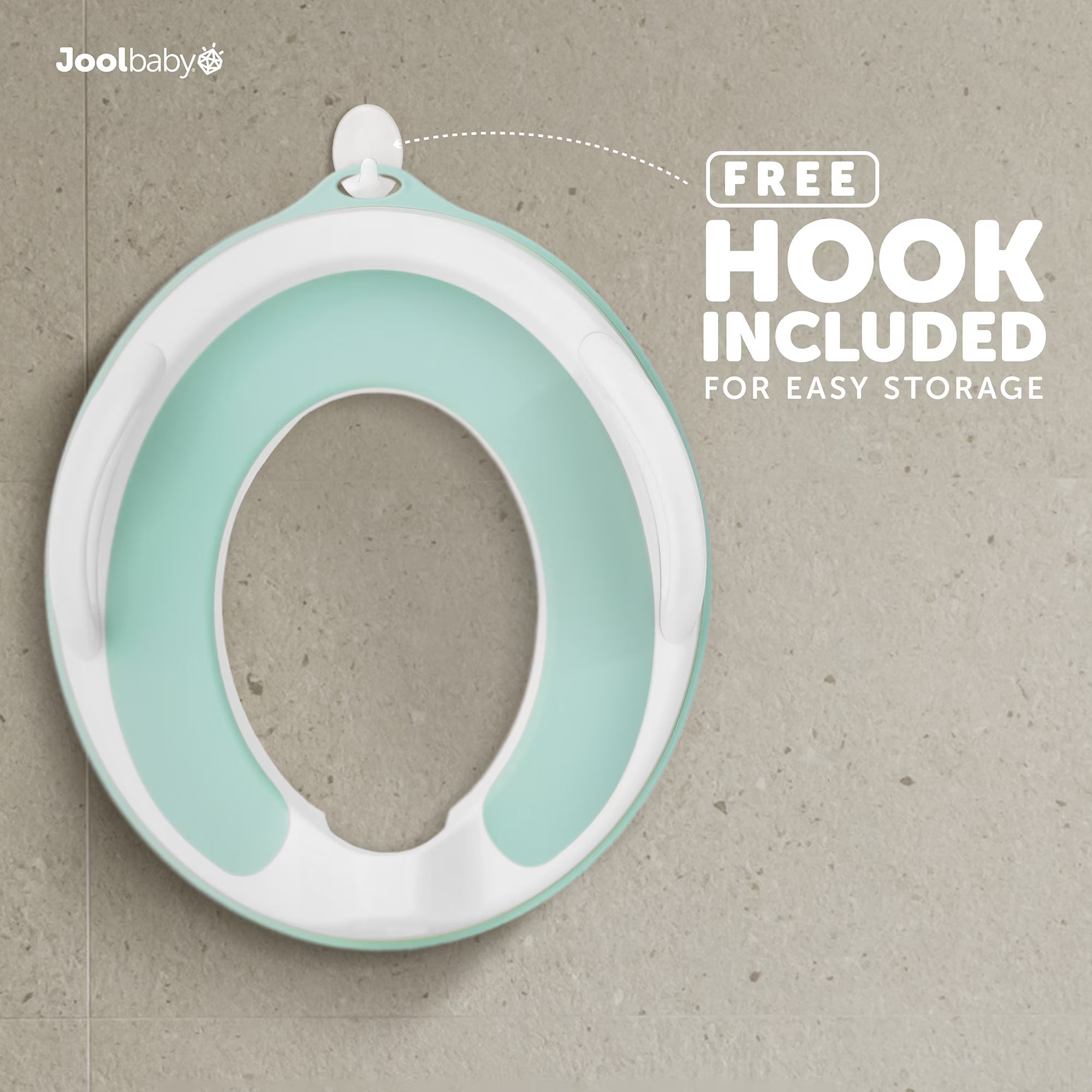 Potty Training Seat with Handles, Unisex, Fits Most Toilets, Non-Slip with Splash Guard